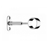 Кріплення дистанційне регульоване R-50/R/25 для труби D-25 мм, хром, 80-100 мм