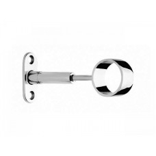 Кріплення дистанційне регульоване R-50/R/25 для труби D-25 мм, хром, 80-100 мм