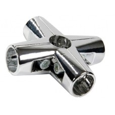R-45/25 Хромоване хрестоподібне з'єднання для труби D-25 мм