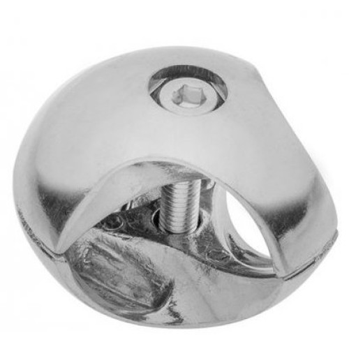 З'єднання R-6SX/25 подвійне ліве для труби D-25 мм хромоване - 1001