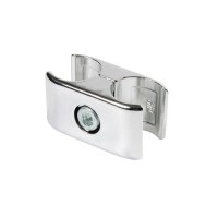 R-46/25 З'єднання рівнолежаче хромоване для труби D-25 мм, 58 мм, метал