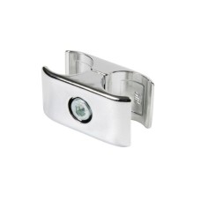 R-46/25 З'єднання рівнолежаче хромоване для труби D-25 мм, 58 мм, метал