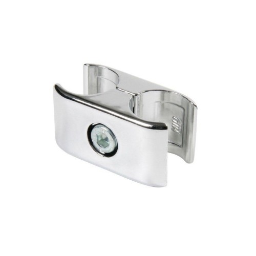 R-46/25 З'єднання рівнолежаче хромоване для труби D-25 мм, 58 мм, метал - 994