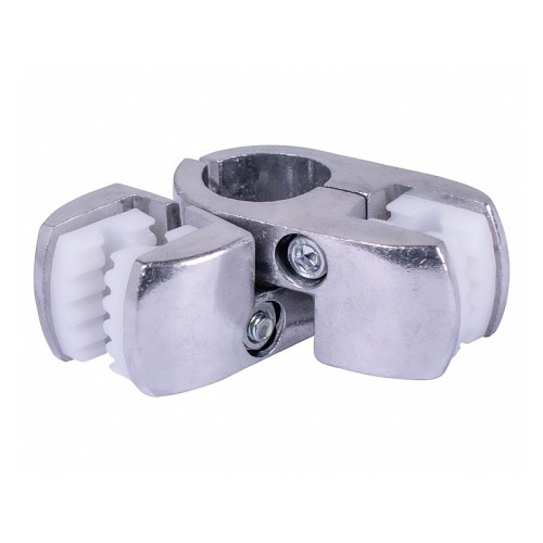 З'єднання R-52 для скла та плити регульоване хром, діаметр труби 25 мм, висота 35 мм, довжина 95 мм - 995