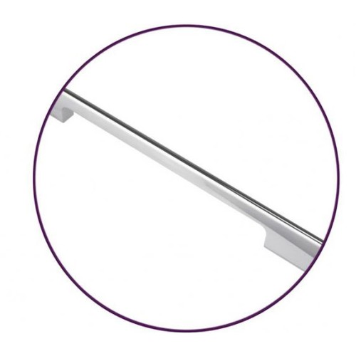 Ручка меблева VIRNO LINES хром 406/1024 - 9063