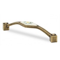 Ручка меблева скоба Virno Azure MLC A20 бронза 102/128