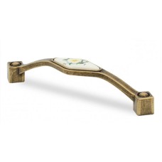 Ручка меблева скоба Virno Azure MLC A20 бронза 102/128