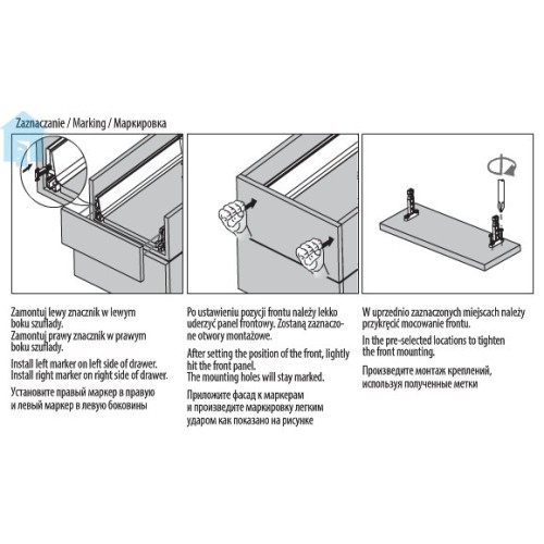 Матрица - крепление фасада Модерн Бокс DP - pb-d-znacz-0