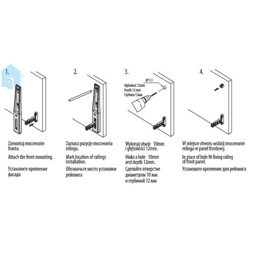 Матриця для релінгів Модерн Бокс DP-pb-d-matryca