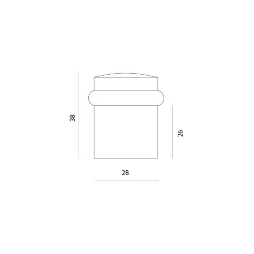 M-28 SS упор нержавіюча сталь - m-28-ss