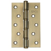 Петля для дверей h-120 AB 125х75х2.5мм універсальна бронза