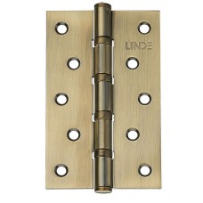 Петля для дверей h-120 AB 125х75х2.5мм універсальна бронза