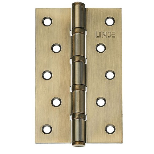 Петля для дверей h-120 AB 125х75х2.5мм універсальна стара бронза - h-120-ab