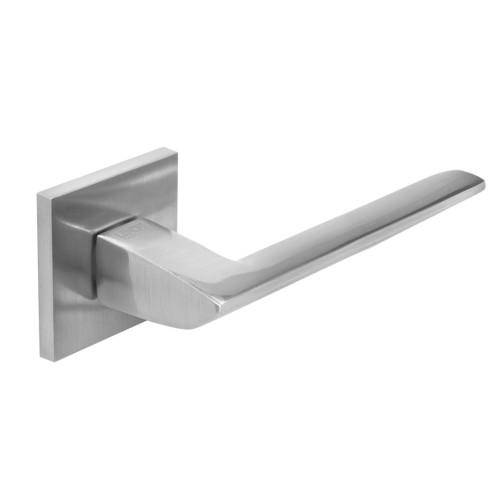 Ручка для дверей на розетке A-2021 MC матовый хром - A-2021 MC