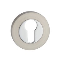 E3 SN / CP накладка под цилиндр мат.никель / пол.хром