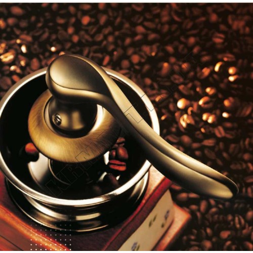 Z-1312 AB ручка для дверей на розетке старая бронза - Z-1312 AB