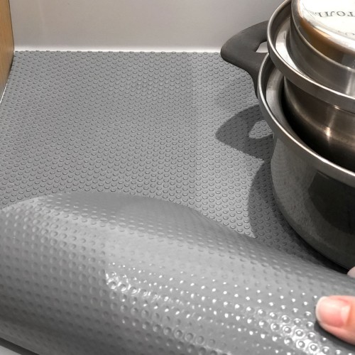 DM-1200 G 1,2м*0,5м килимок для полиць та ящиків сірий - dm-1200-g