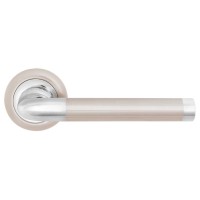 A-1209 SN/CP ручка на розетці, матовий нікель/полірування хром