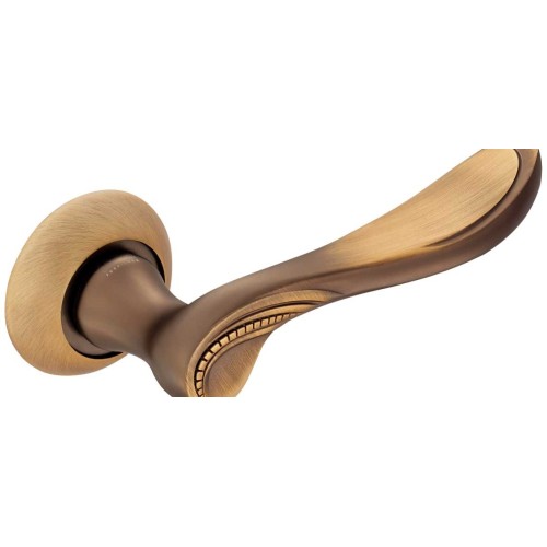 A-2009 MACC ручка д/дверей на розетці, матова бронза - a-2009-macc