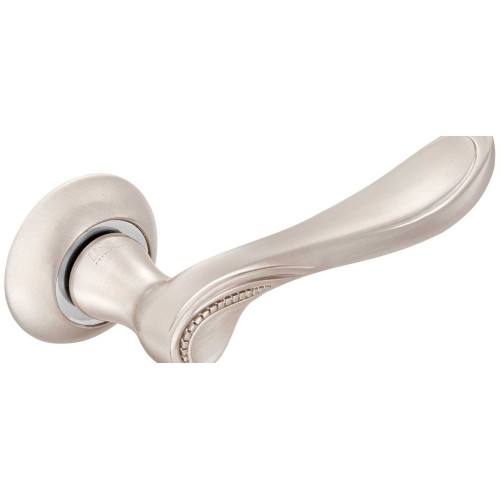 A-2009 SN/CP ручка д/дверей на розетці, матовий нікель - a-2009-sncp