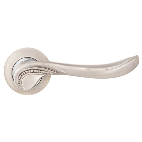 A-2009 SN/CP ручка д/дверей на розетці, матовий нікель - a-2009-sncp