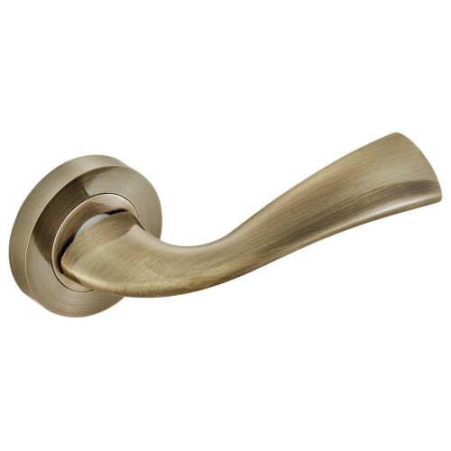 Z-1259 AB ручка для дверей на розетке старая бронза - Z-1259 AB