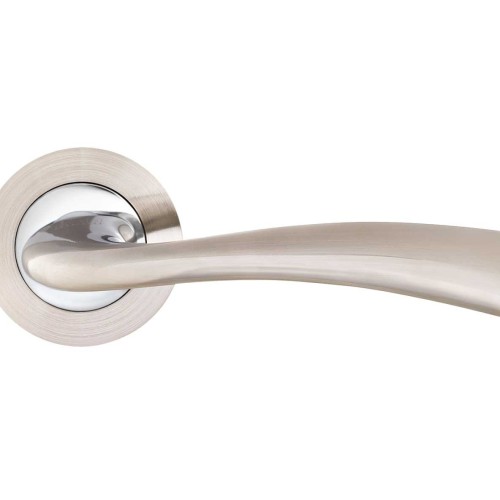 Z-1259 SN ручка для дверей на розетке матовый никель - Z-1259 SN/CP