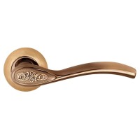 Z-1313 PCF ручка для дверей на розетці полірів бронза