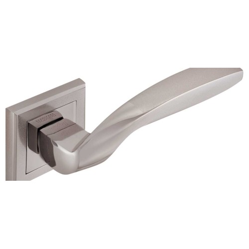 Z-1325 BN/SBN ручка для дверей на розетці чорний нікель/матовий - z-1325-bnsbn