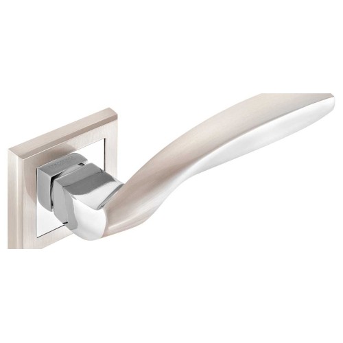 Z-1325 SN/CP ручка для дверей на розетке мат. никель/пол.хром - Z-1325 SN/CP