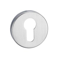 E4 MOC накладка под цилиндр матовый старый хром