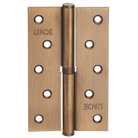 H-120 L MACC петля 125х75х2.5мм съемная левая матовая бронза