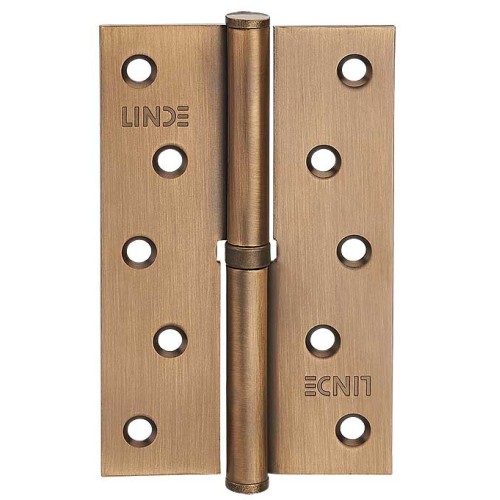 H-120 L MACC петля 125х75х2.5мм знімна ліва матова бронза - h-120-l-macc