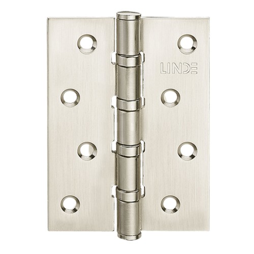 Петля для дверей універсальна H-100 SN 100х75х2, 5мм матовий нікель - H-100 SN