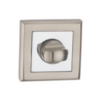 T7 SN/CP накладка на замок під WC матовий нікель/полірований хром