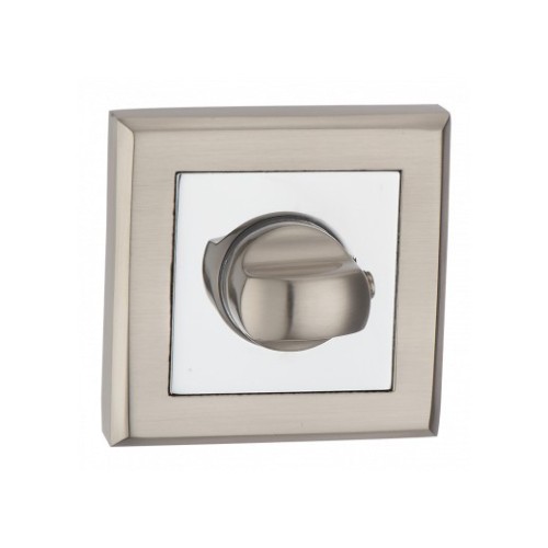 T7 SN/CP накладка на замок під WC матовий нікель/полірований хром - t7_sn-cp