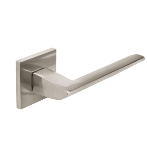 Ручка для дверей на розетке A-2021 SN матовый никель - A-2021 SN