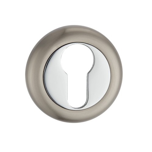 E5 SN/CP накладка під циліндр мат.нікель/пол.хром - e5-sn-cp