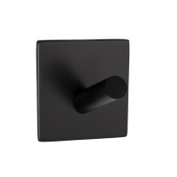 Гачок клейкий HSS-503S Black, з нержавіючої сталі чорний