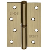 Дверна петля LINDE знімна ліва H-100L AB (Стара бронза)