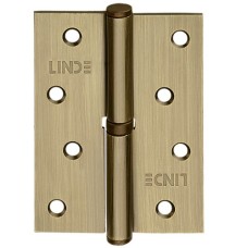 Дверна петля LINDE знімна ліва H-100L AB (Стара бронза)