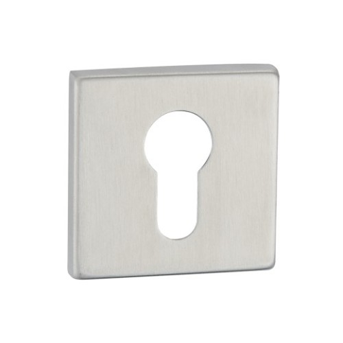 E12 SS накладка під циліндр (квадрат) нержавіюча сталь - e12 ss