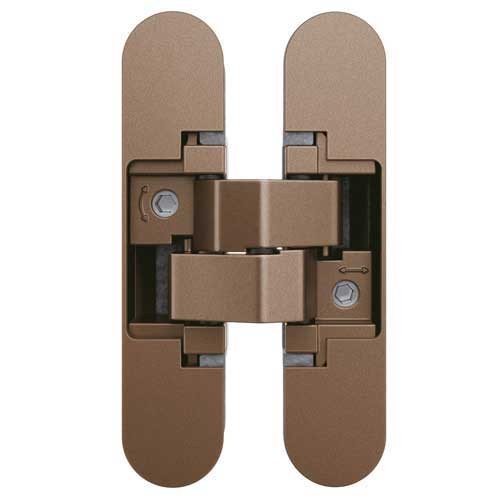 AN 140 3D Петля для дверей, колір стара бронза - an-140-3d-ab