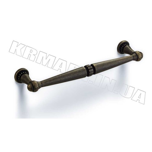 D-1015-160 MBAB Ручка для меблів матова темна антична бронза - d_1015_160_mbab