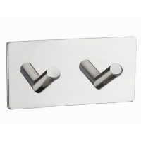 Гачок клейкий HSS-503/2S PSS, з нержавіючої сталі полірований