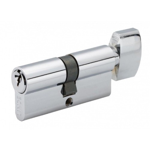 A5E 35/35T CP Євроциліндр англ. ключ/тумблер полірований хром - a5e-35-35t-cp