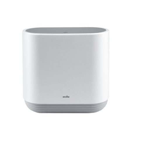 Відро для сміття BP-14 пластикове колір білий/сірий - BP-14 білий/сірий