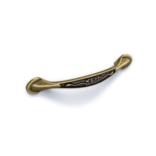 Ручка D-1013-128 SMAB для меблів блискуча матова антична бронза - d_1013_128_smab