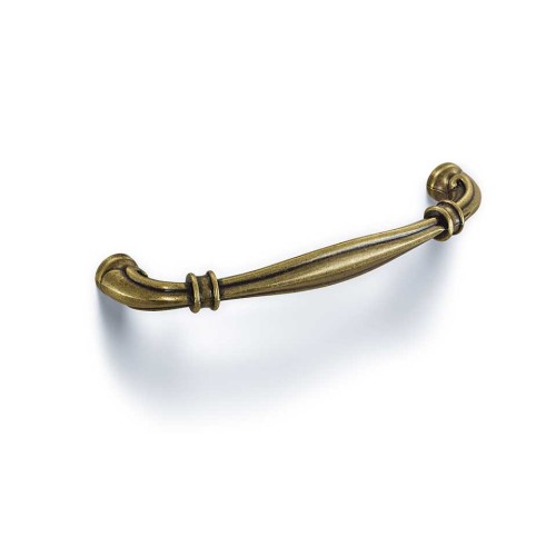 Ручка D-1014-128 SMAB для меблів блискуча матова антична бронза - d_1014_128_smab