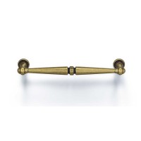 Ручка D-1015-128 SMAB для меблів блискуча матова антична бронза